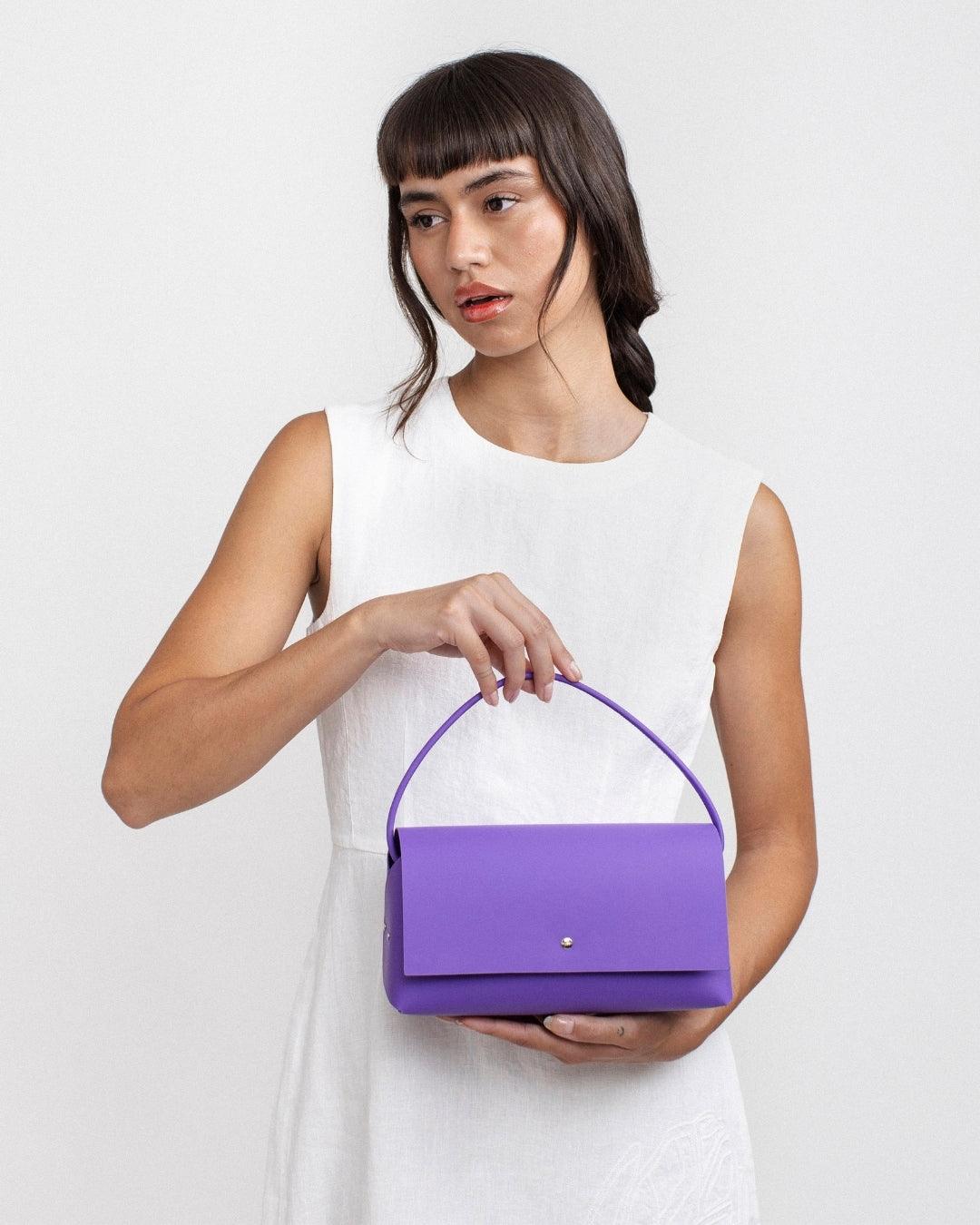 Amparo Origami - Recycled Leather Handbag