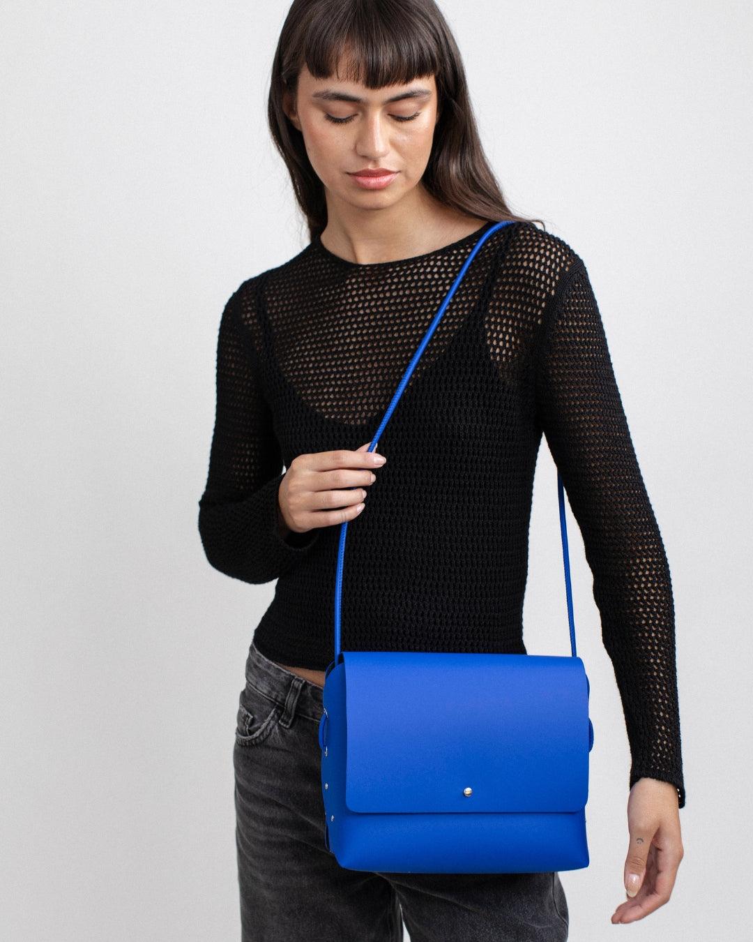 Encarna Origami - Bolso Cuero Reciclado