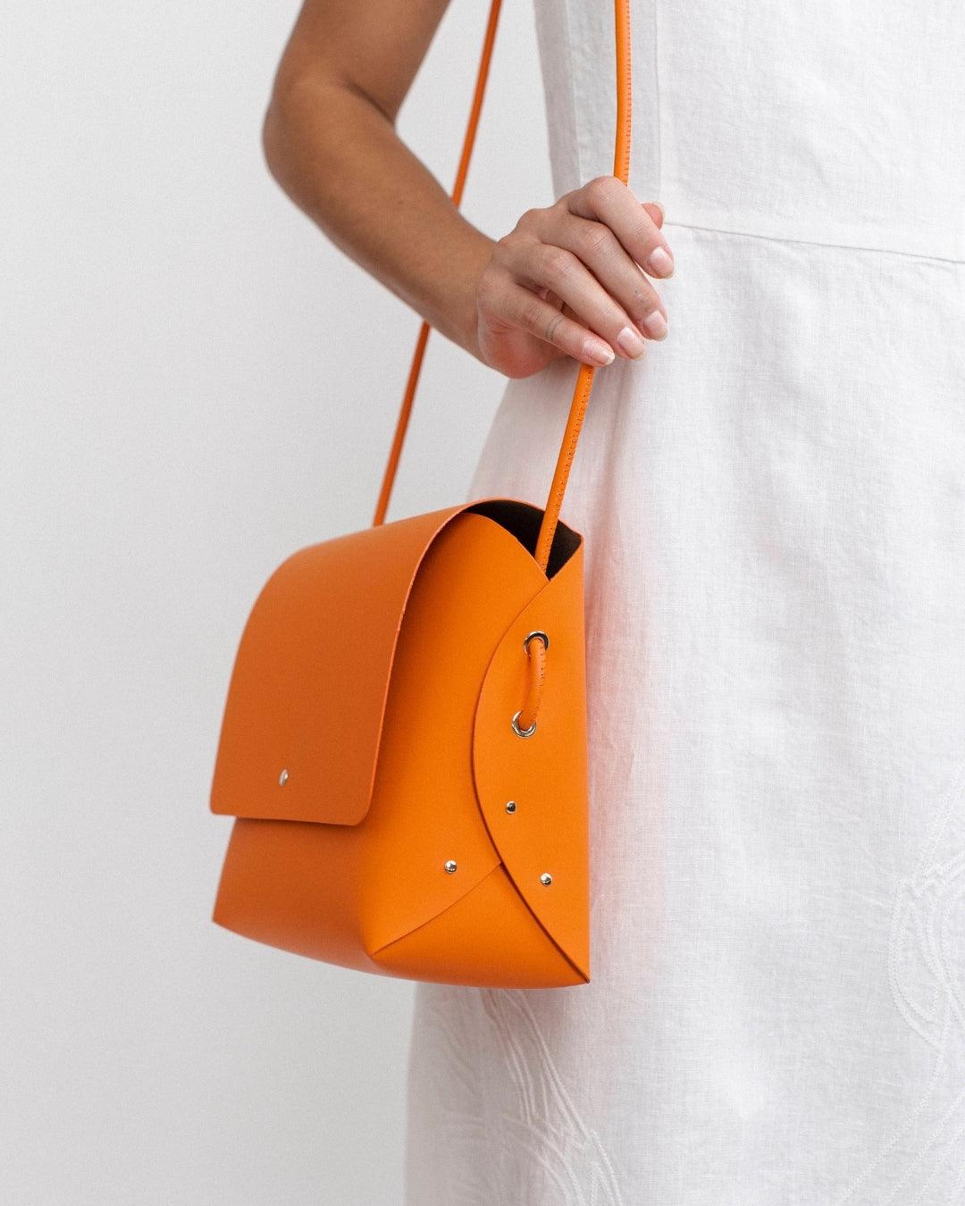 Encarna Origami - Bolso Cuero Reciclado