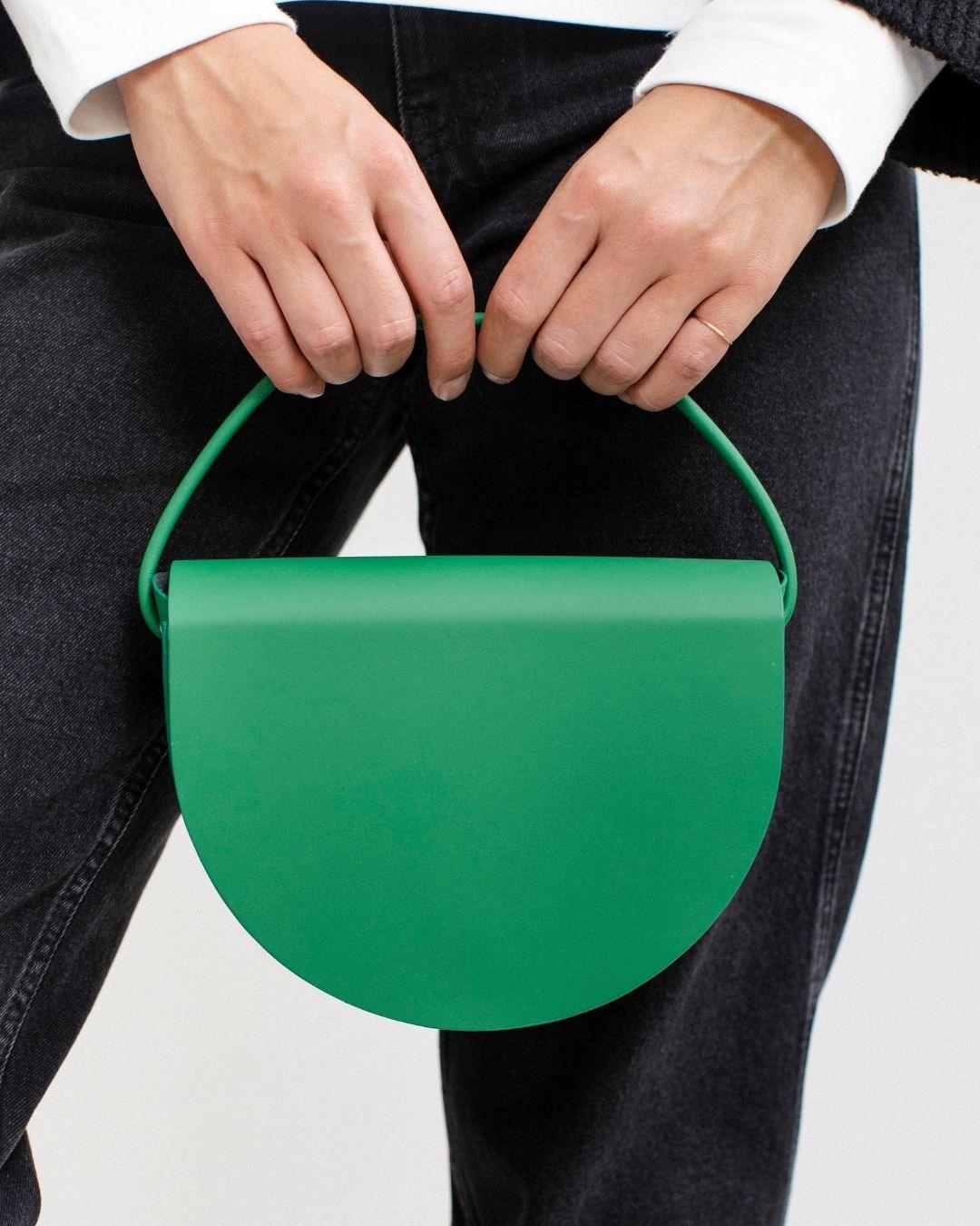 Bernardita - Bolso Cuero Reciclado