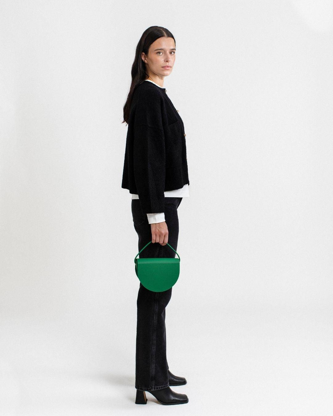 Bernardita - Bolso Cuero Reciclado