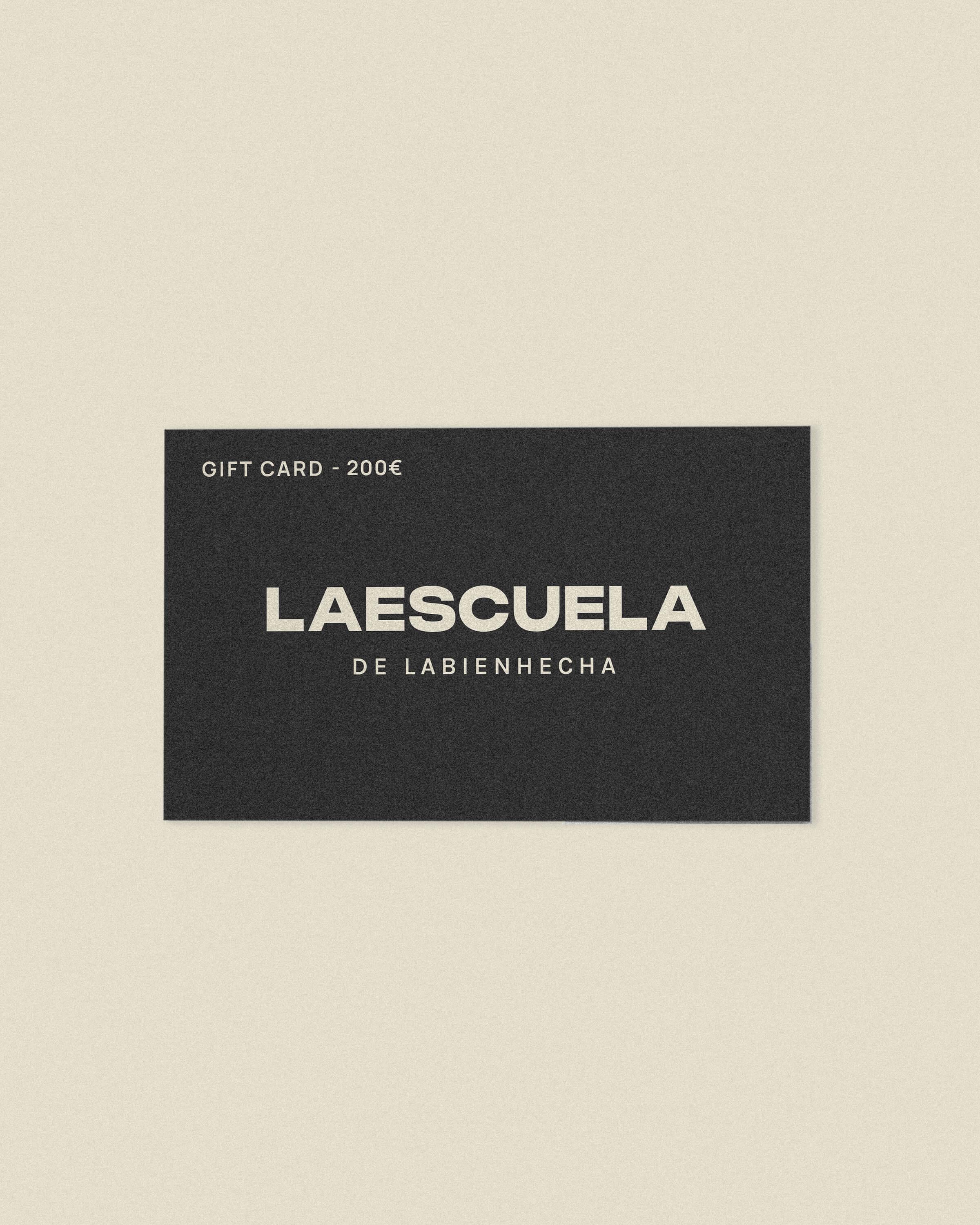 Tarjeta Regalo Laescuela