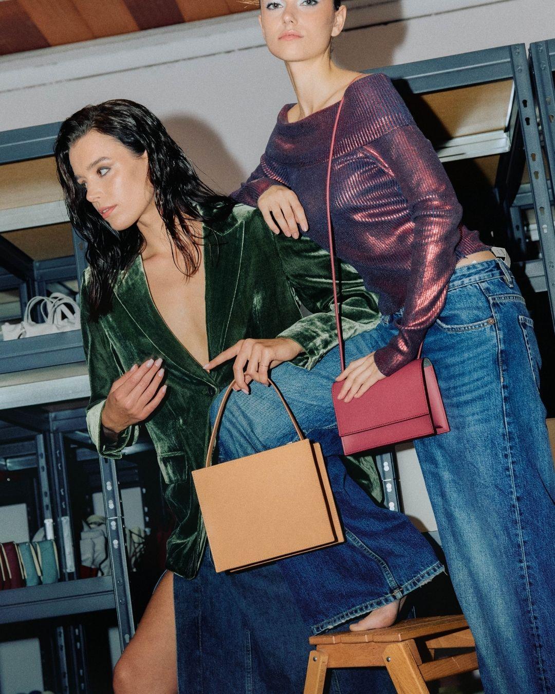 Paquita - Bolso Cuero Reciclado