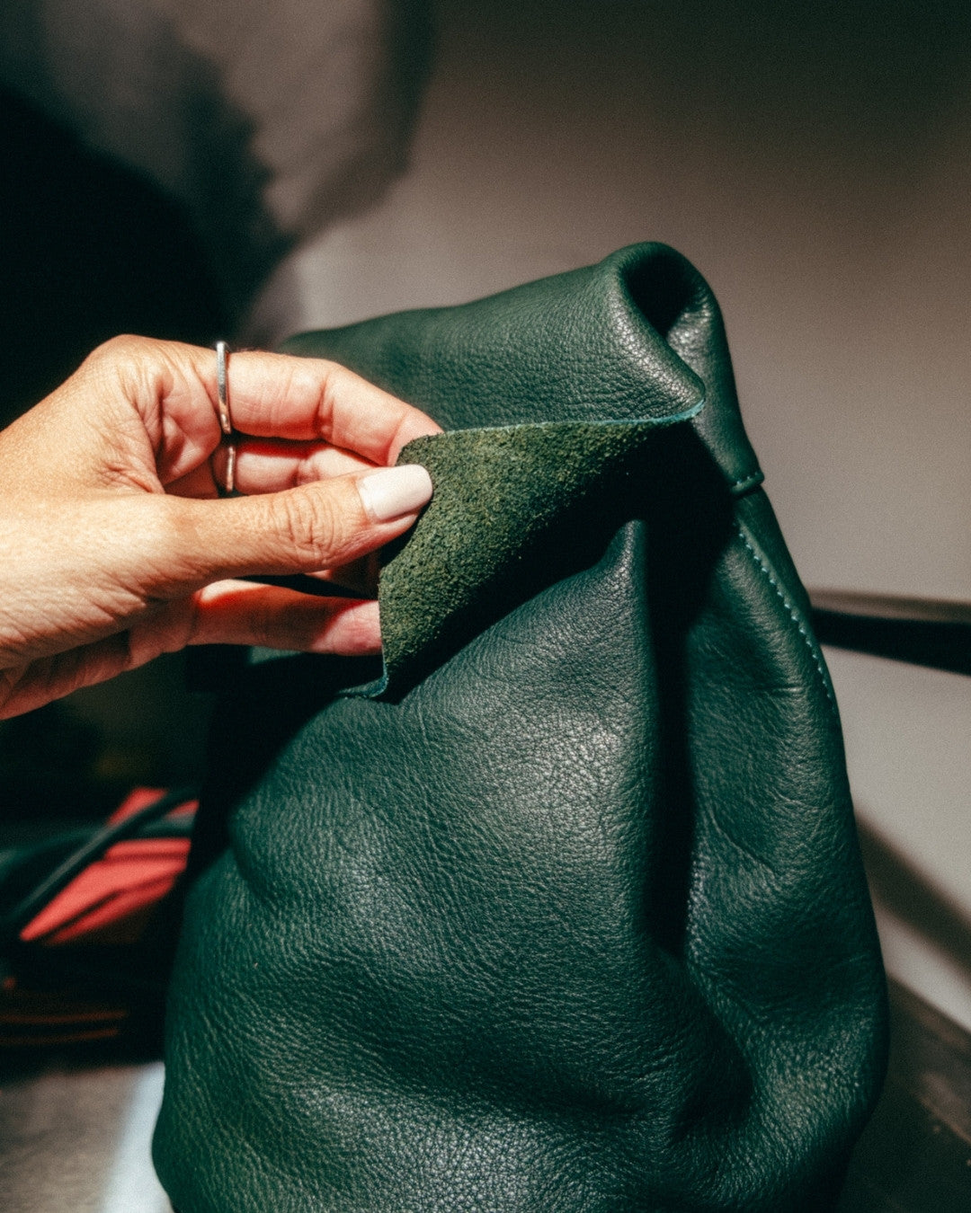 Mini Mochila Piel - IRENE (La Bebé) - La Inesperada