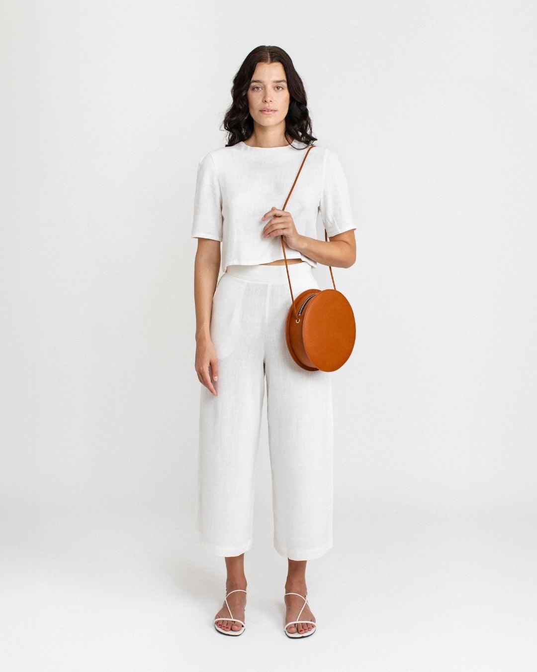 Marcela - Bolso Cuero Reciclado