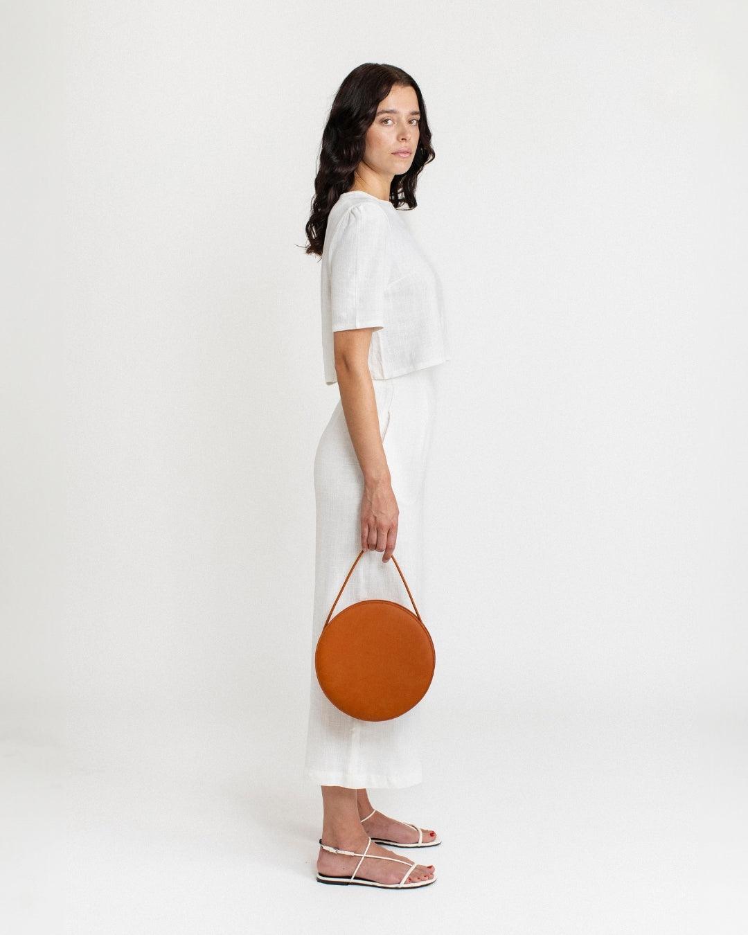 Marcela - Bolso Cuero Reciclado