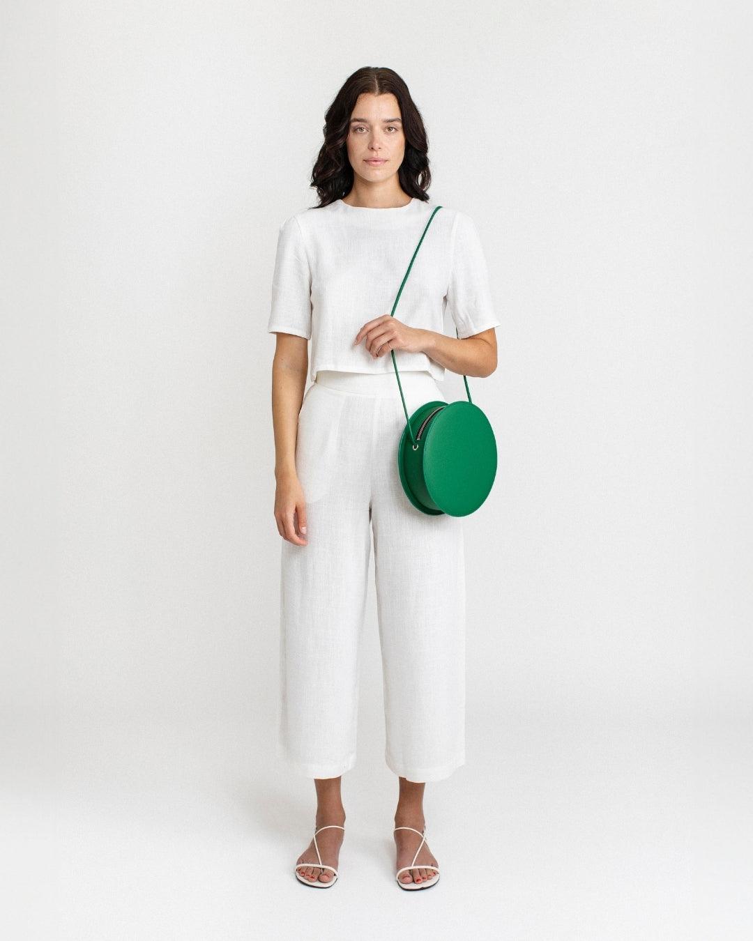 Marcela - Bolso Cuero Reciclado