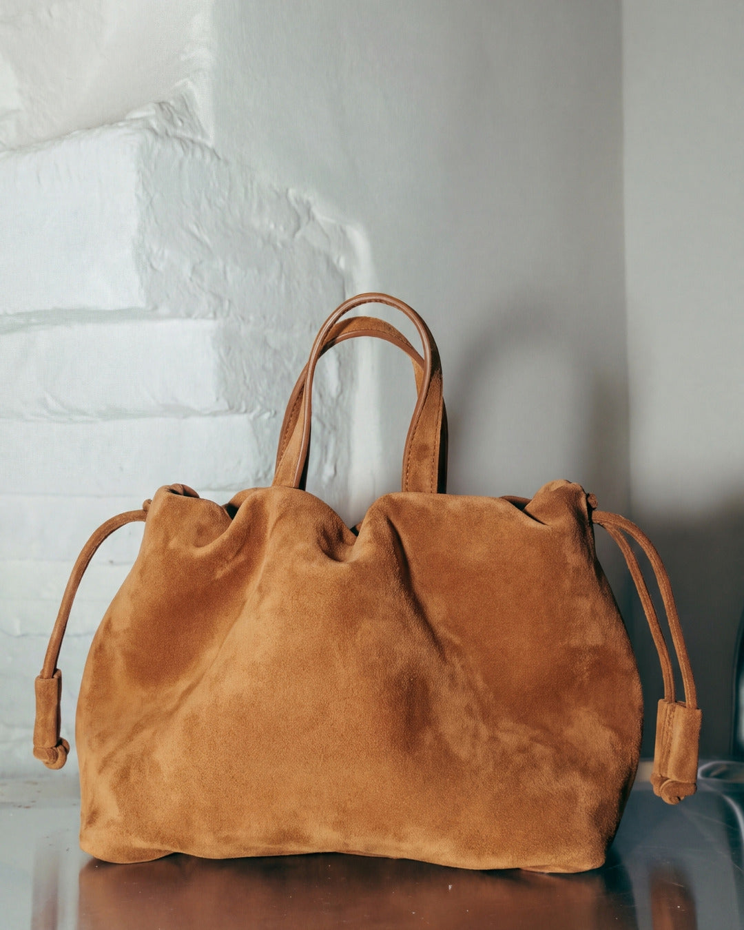 ANGELINES · Bolso bombonera en piel Polen Serraje Hidro · Labienhecha