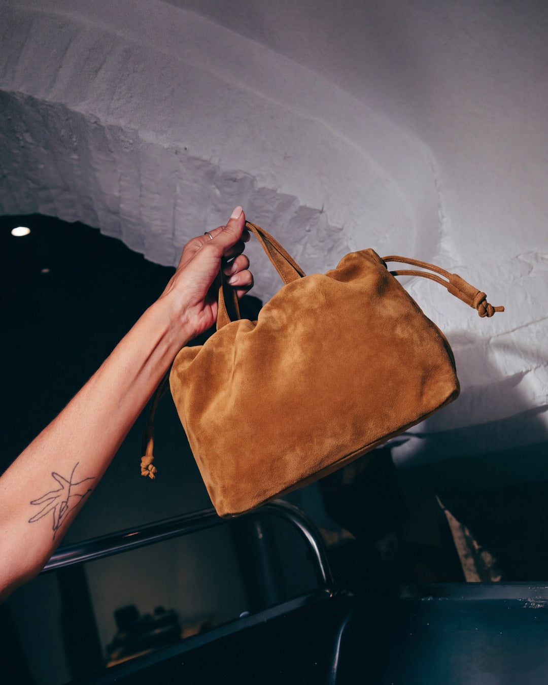 ANGELINES · Bolso bombonera en piel Polen Serraje Hidro · Labienhecha