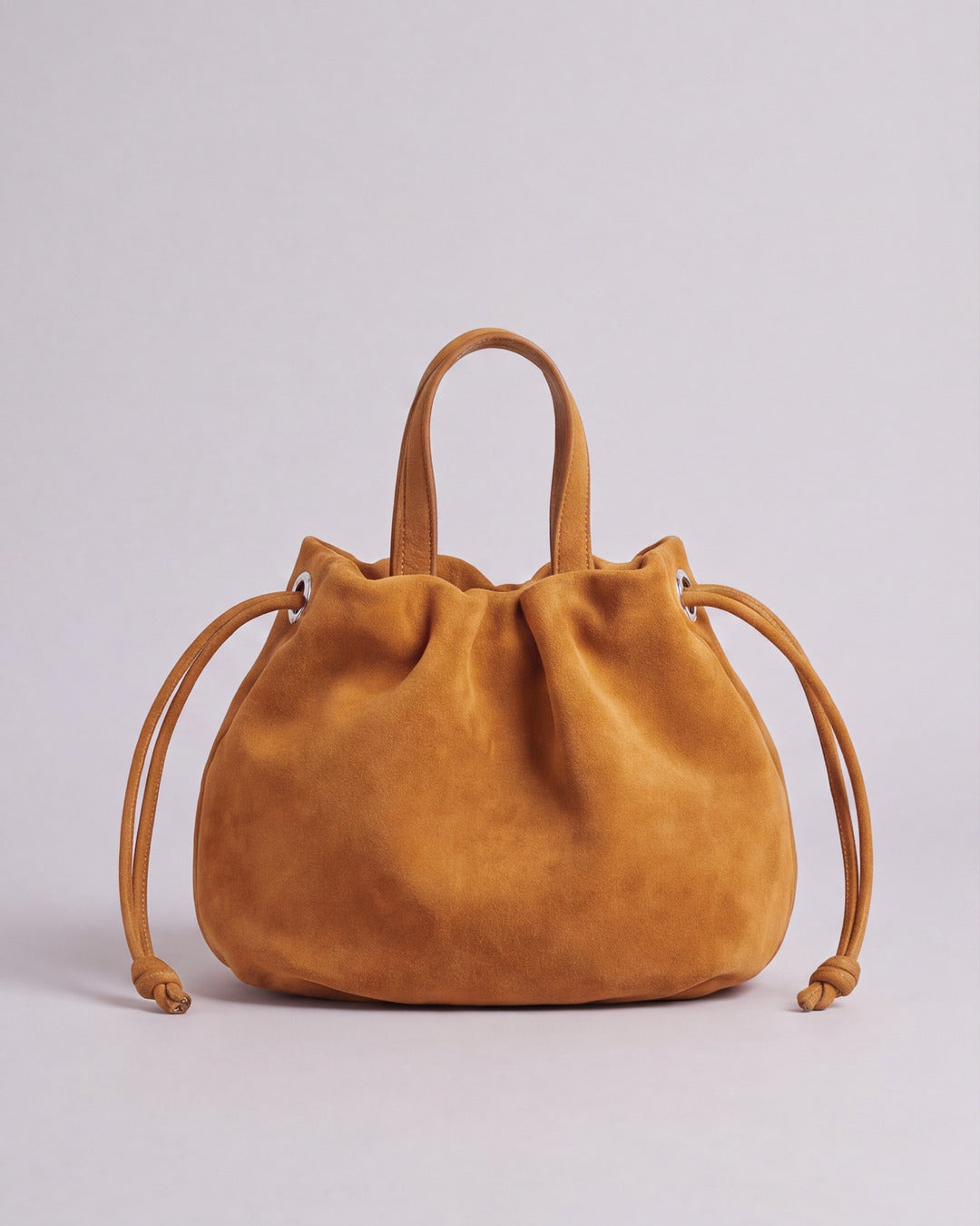 ANGELINES - Bolso Bombonera Piel en serraje polen — Labienhecha