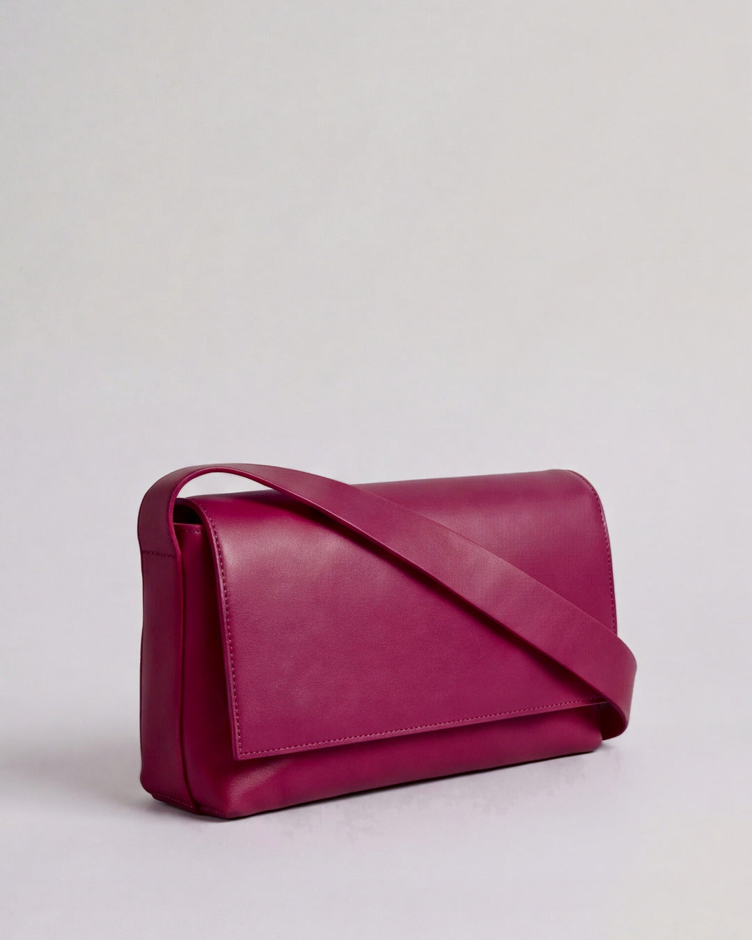 FERNANDA - Bolso en piel frambuesa — Labienhecha