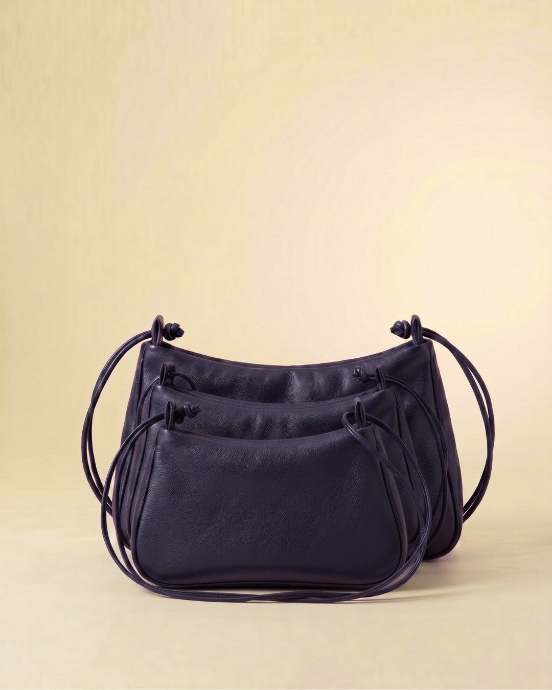 MariLoli - Bolso grande en piel con cordón