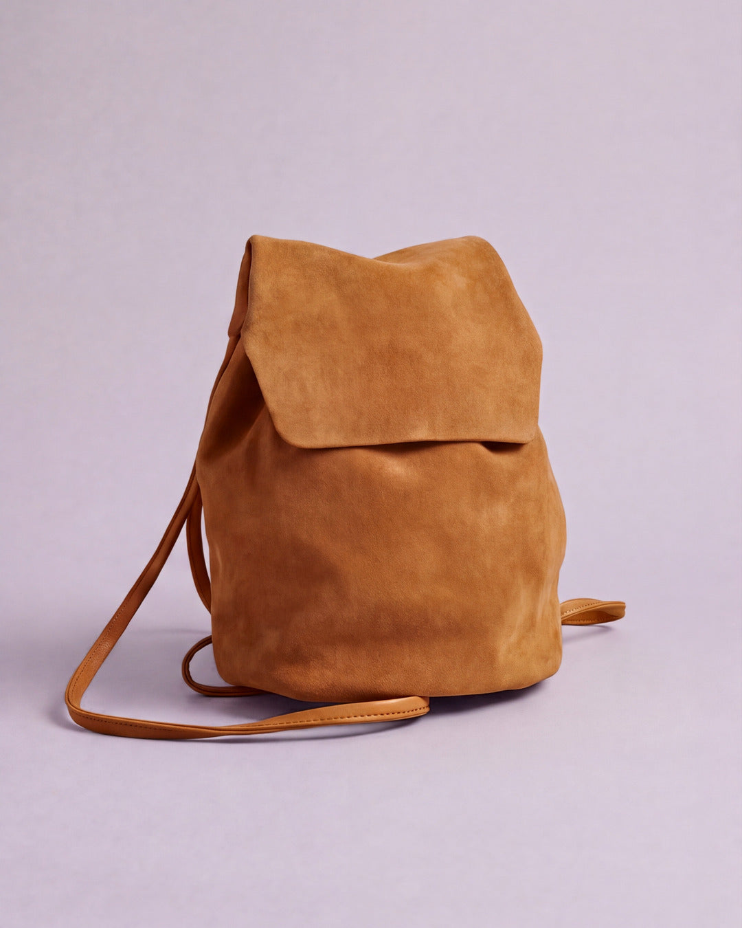 Mini Mochila IRENE La Bebé en serraje polen — Labienhecha