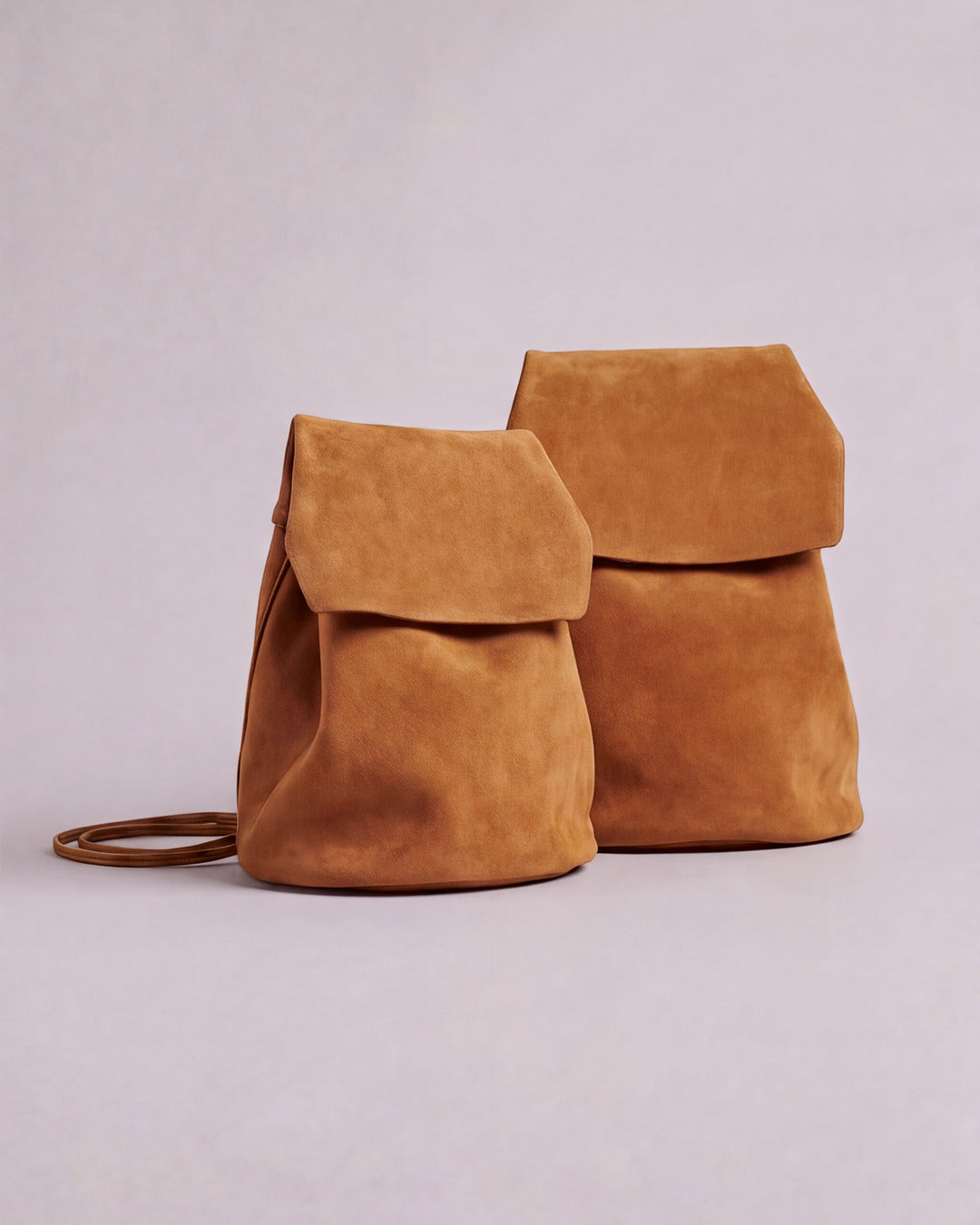 Mochilas Irene en serraje polen — Labienhecha