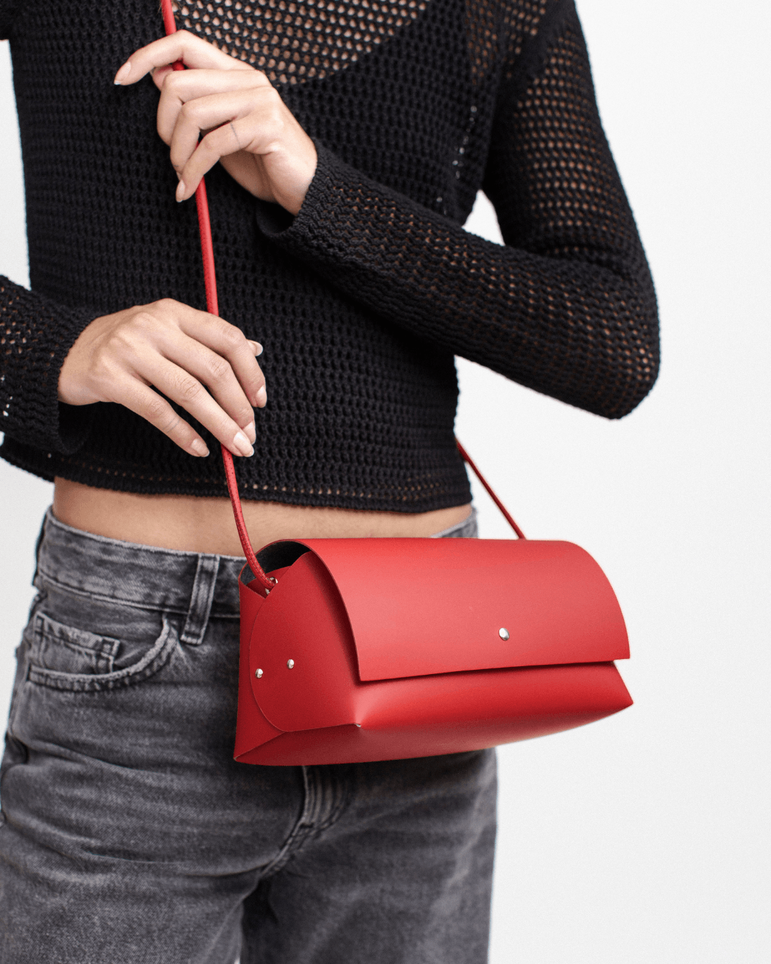 Amparo Origami - Recycled Leather Handbag