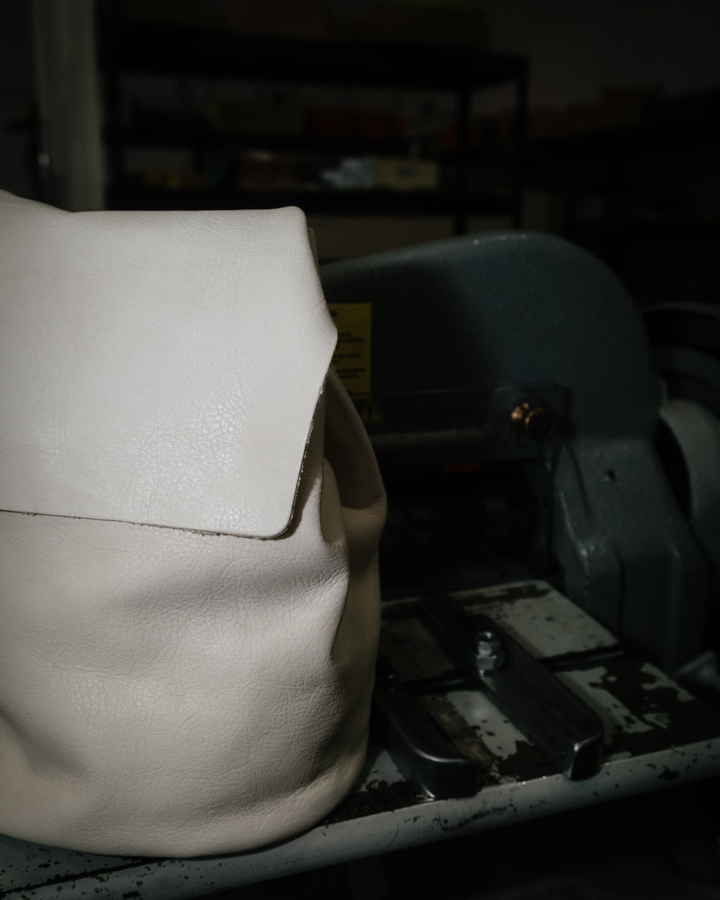 Mini Leather Backpack - IRENE (La Bebé)