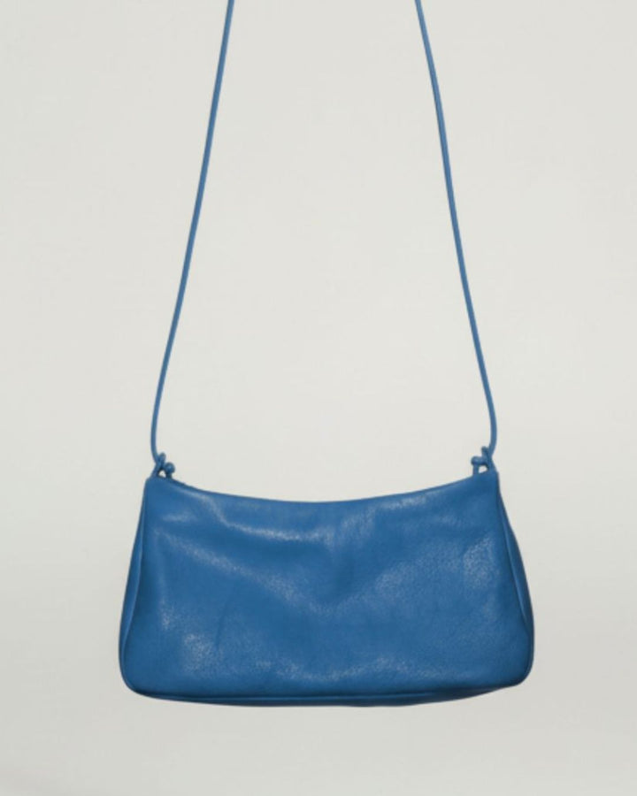 MariLoli - Large leather drawstring bag