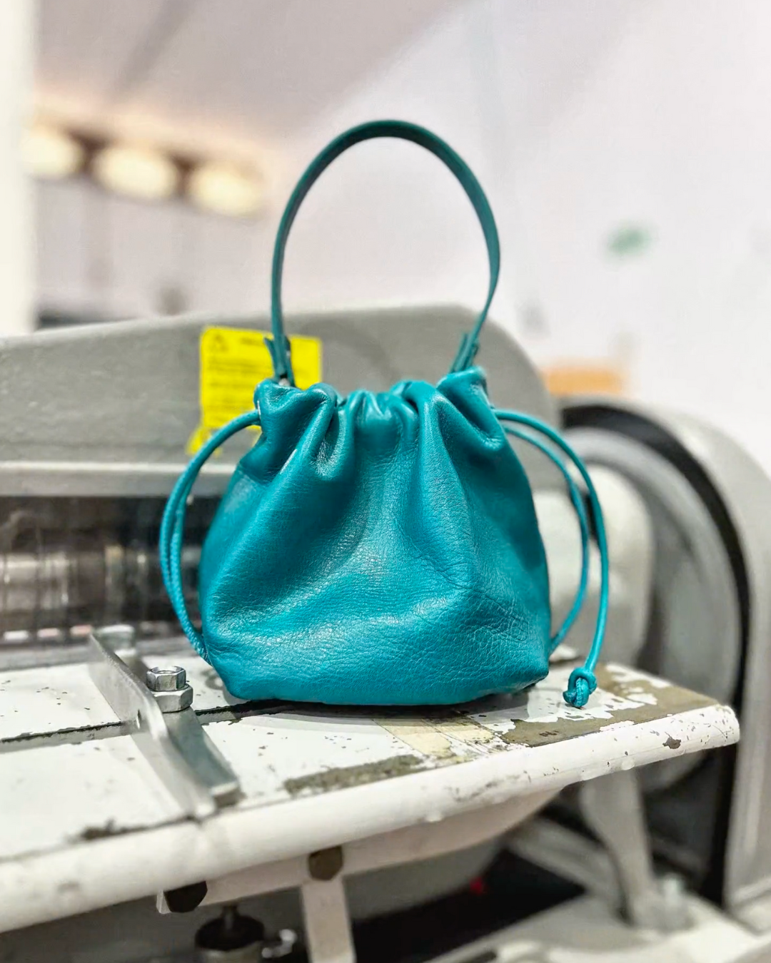 ANGELITA - Bolso Bombonera Piel