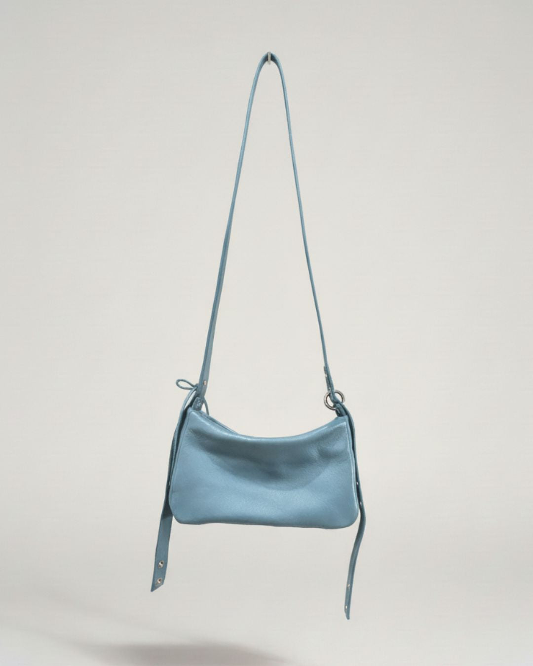 MariLoli - Bolso grande en piel con correa y mosquetones multiposición