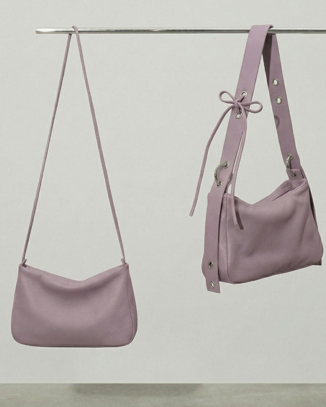 MariLoli - Bolso grande en piel con cordón SS26