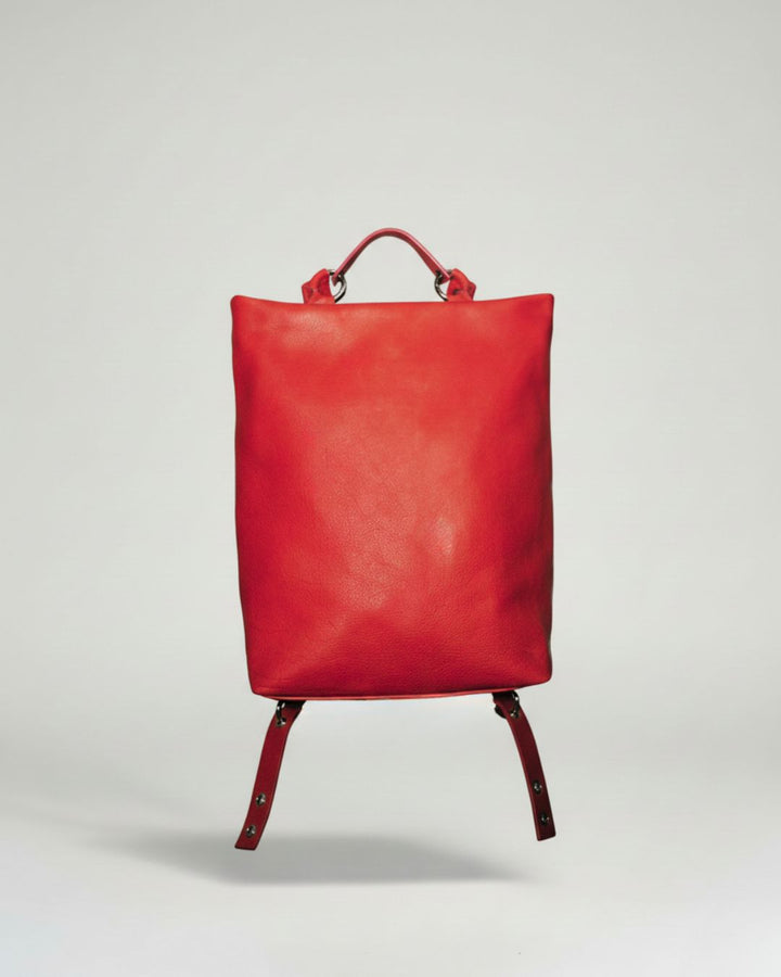 Mª Dolores - Large backpack in leather