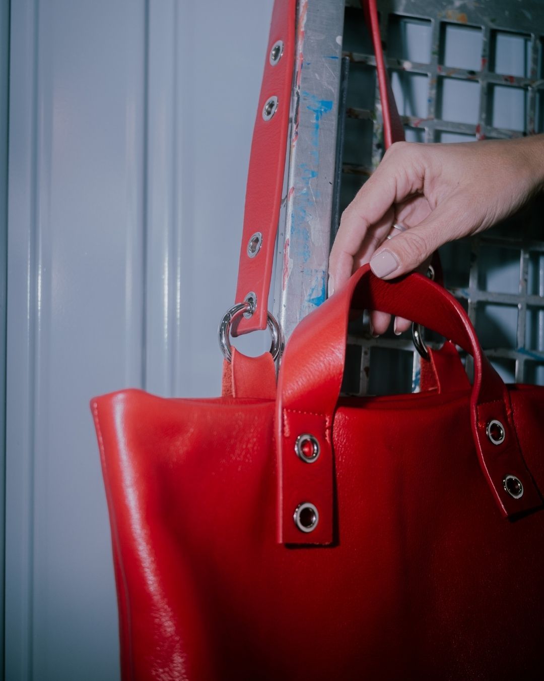 Doña Dolores - Mochila maletín extra grande en piel XL