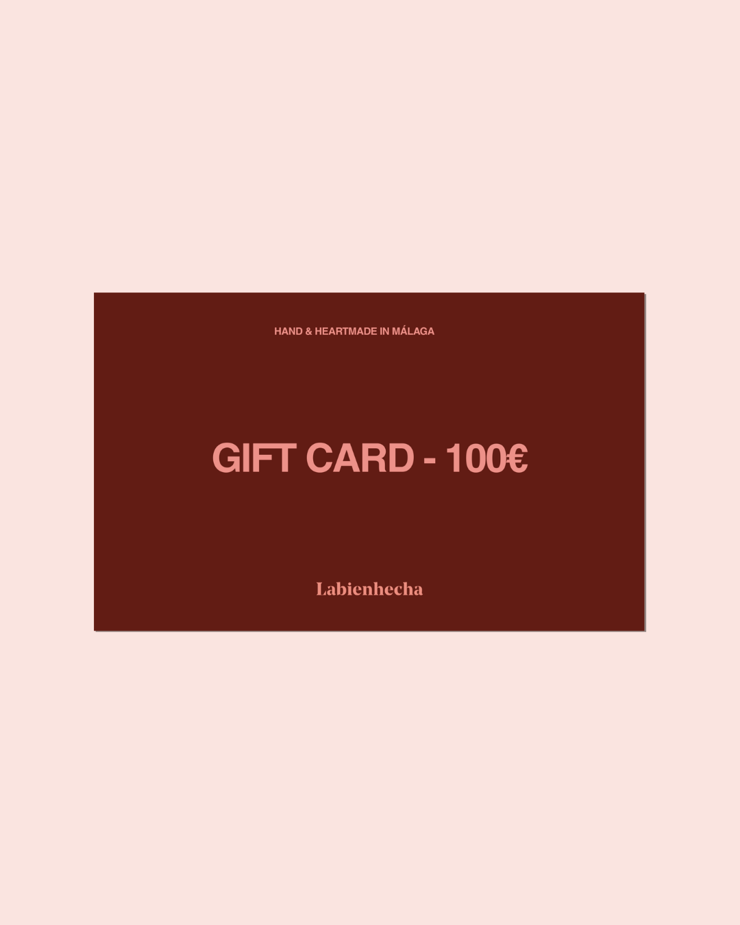 El Milagro 3.0 gift card.