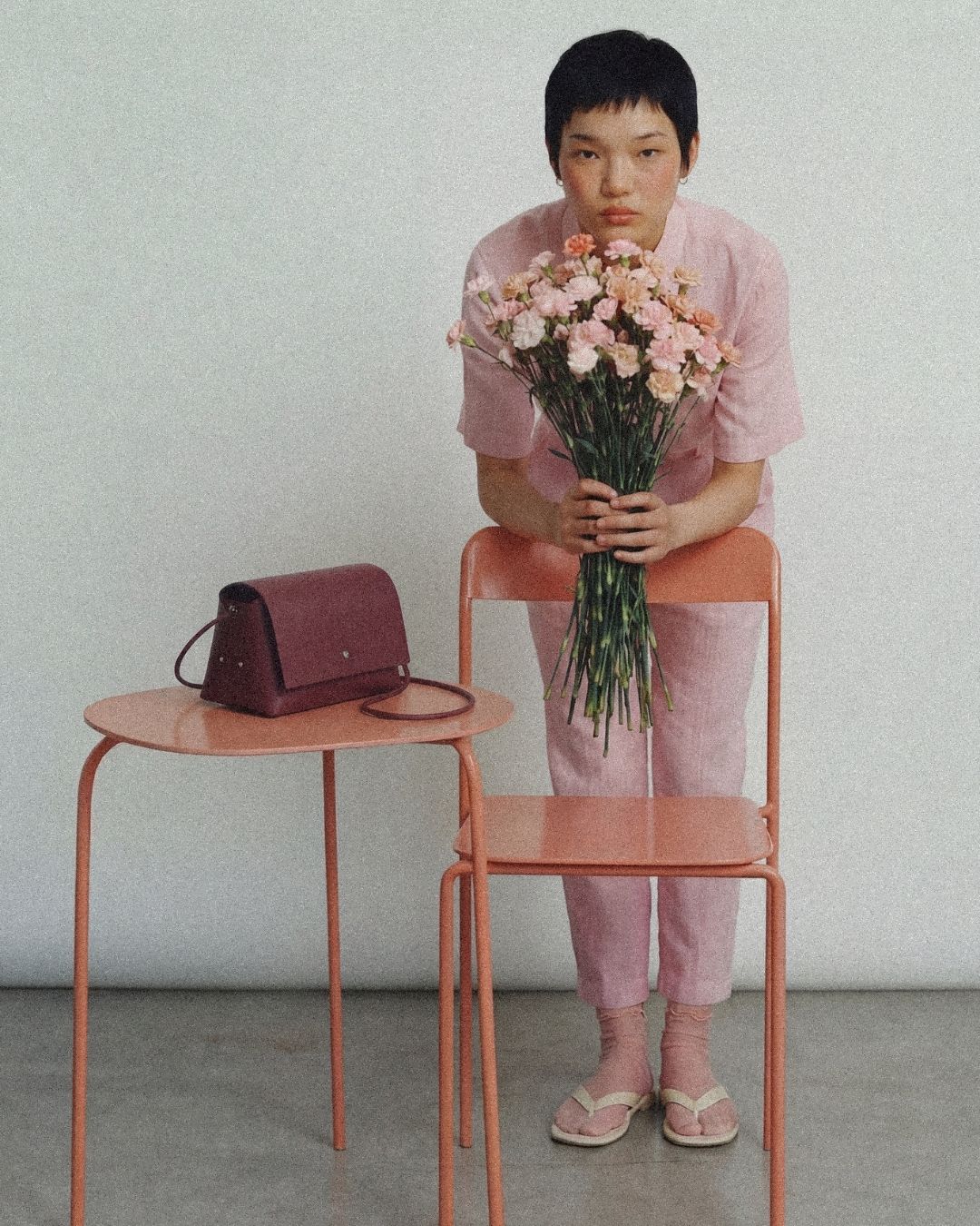 AMPARITO ORIGAMI - Bolso Piel