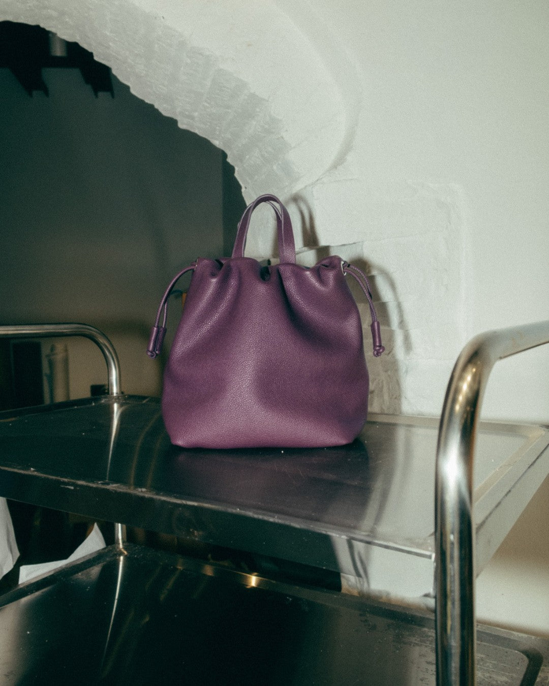 ÁNGELA - Bolso Bombonera Piel