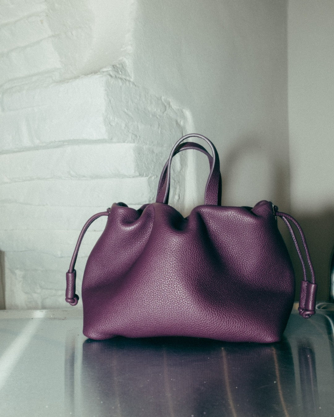 ANGELINES - Leather Pumps Bag