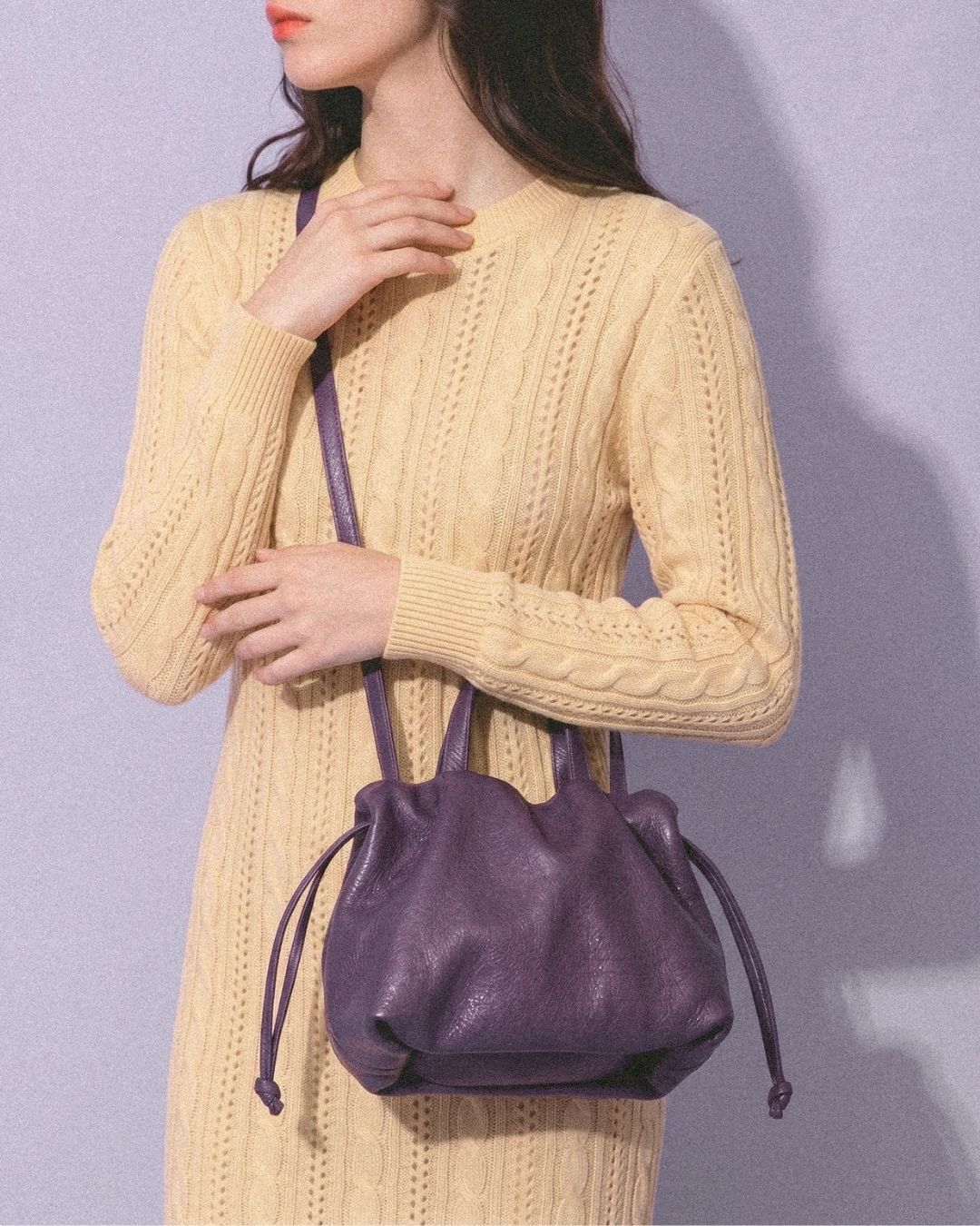 ANGELINES - Bolso Bombonera Piel