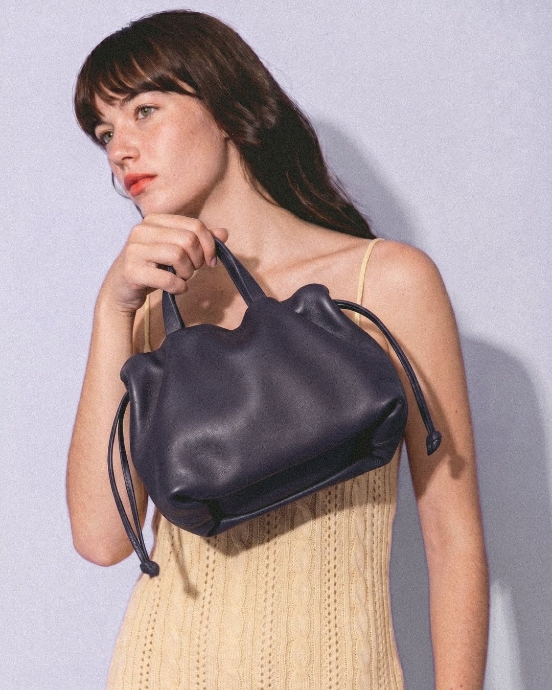 ANGELINES - Bolso Bombonera Piel
