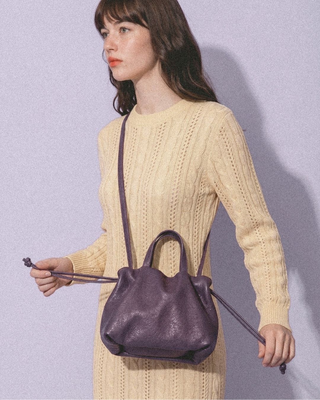 ANGELINES - Bolso Bombonera Piel