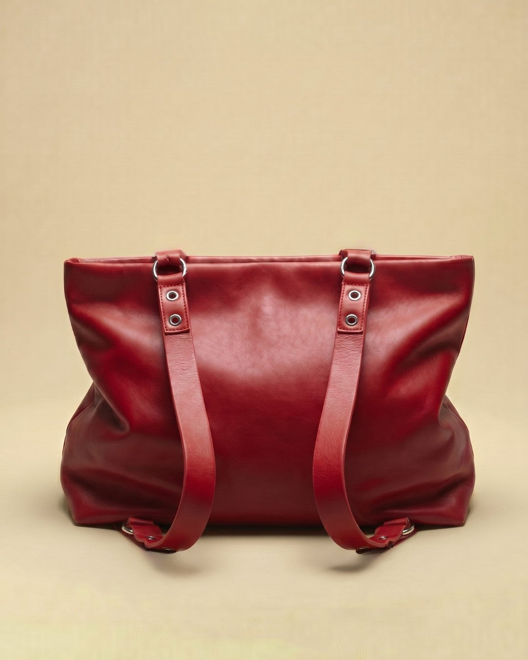Doña Dolores - Mochila maletín extra grande en piel XL