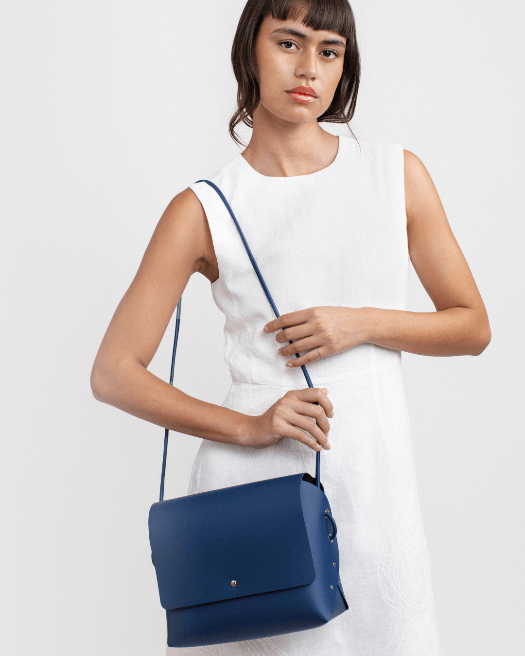 Encarna Origami - Bolso Cuero Reciclado