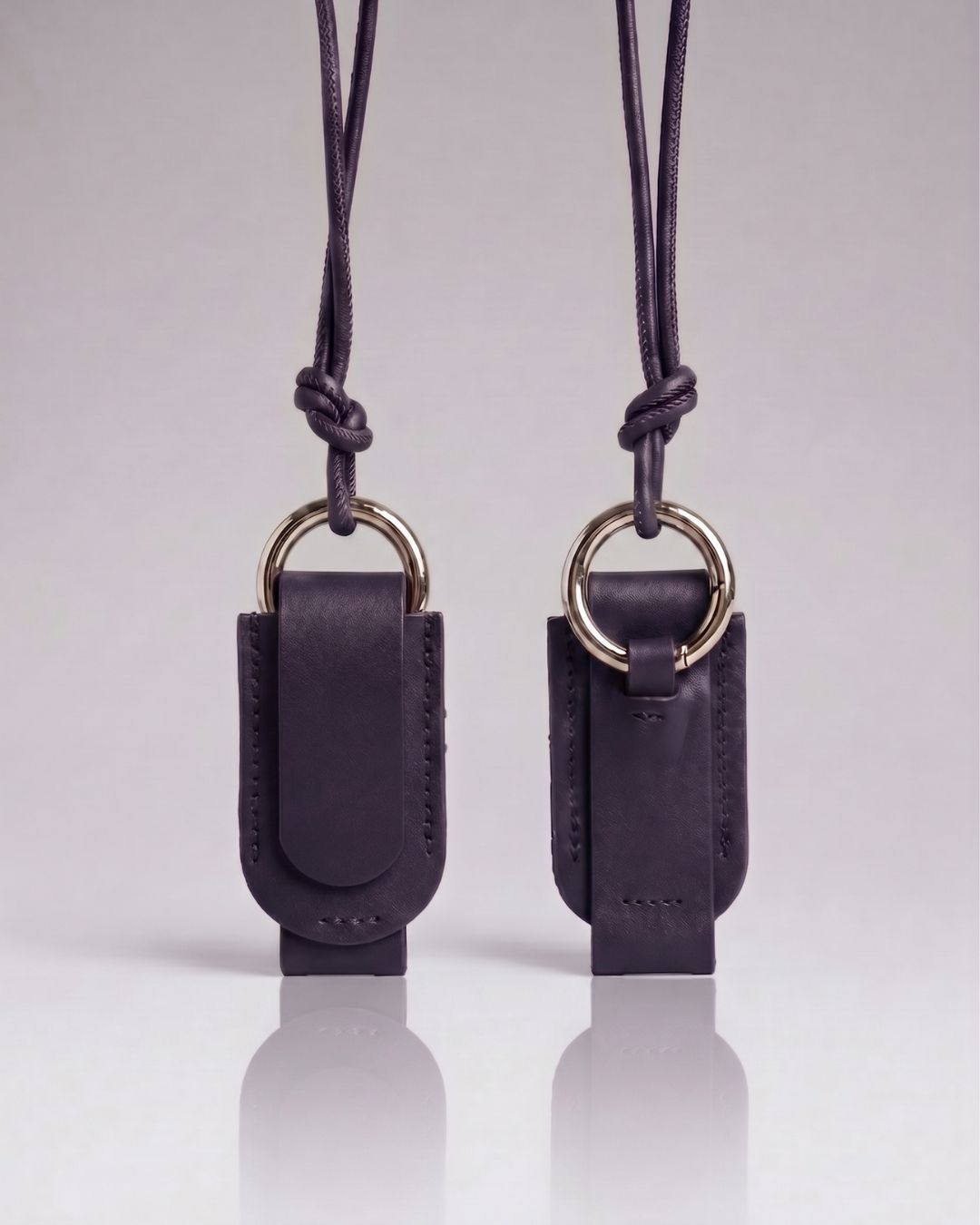 THE DOUBLE C - THE "ALWAYS AT HAND" - LIP BALM HOLDER & LIGHTER