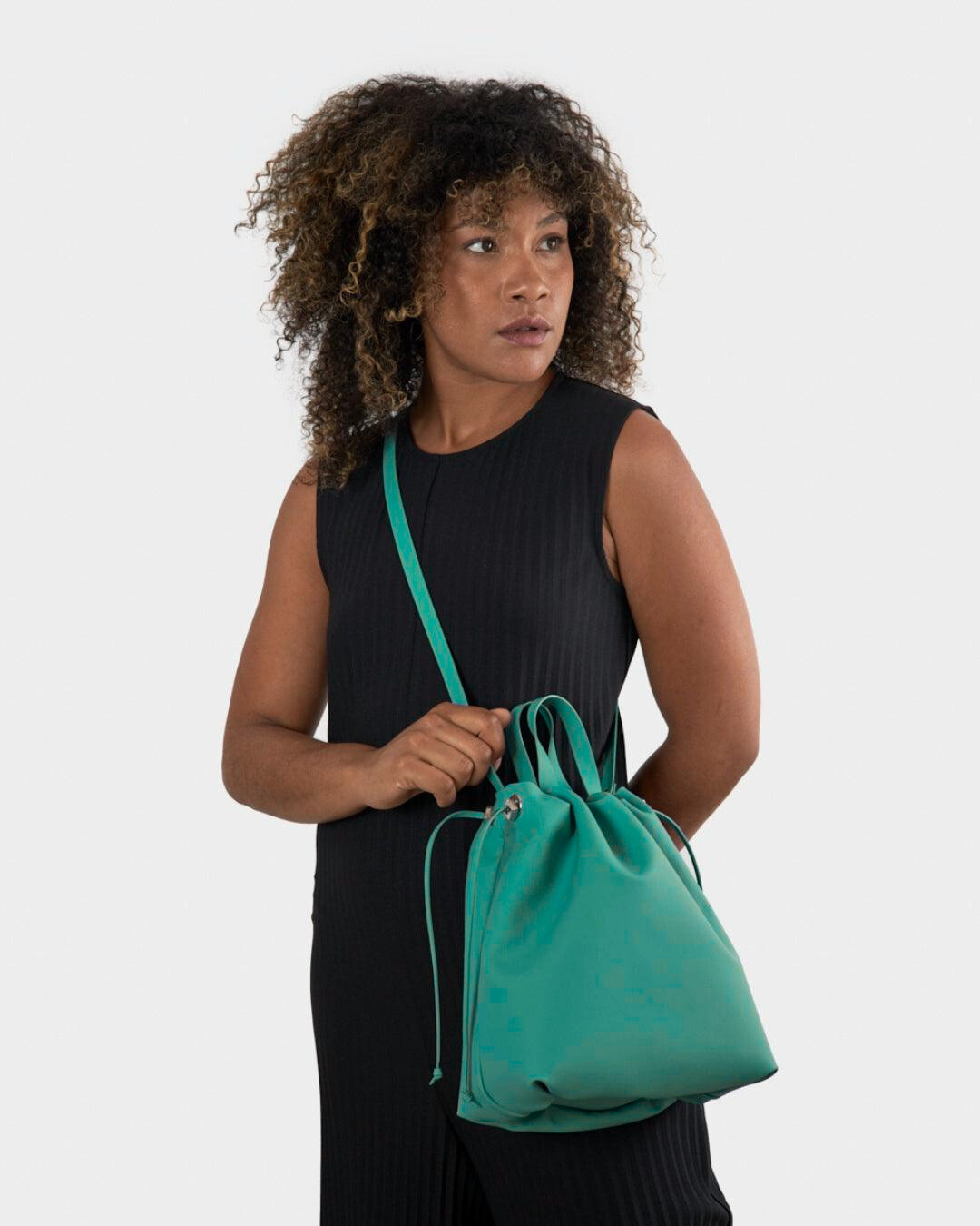 ÁNGELA - Bolso Bombonera Piel