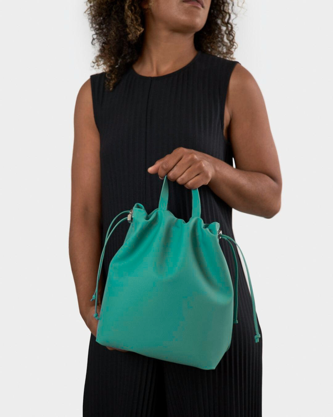 ÁNGELA - Bolso Bombonera Piel