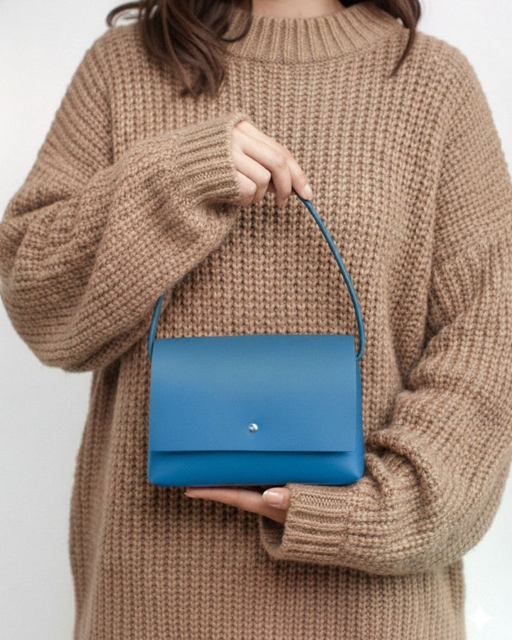 AMPARITO ORIGAMI - Leather Handbag