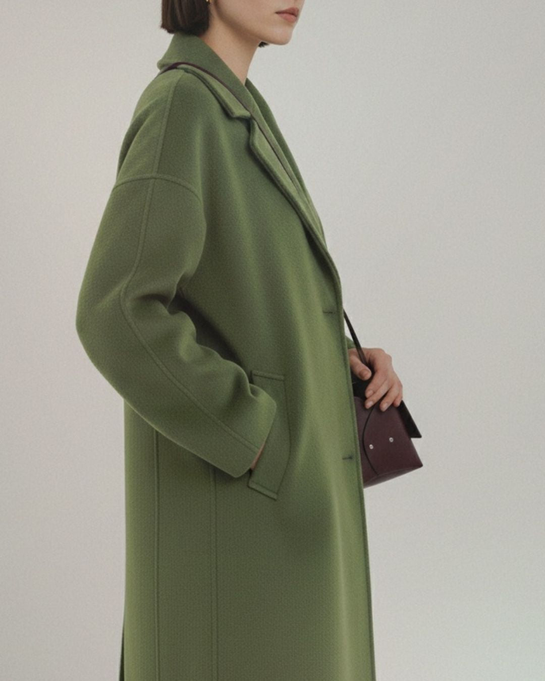 AMPARITO ORIGAMI - Leather Handbag