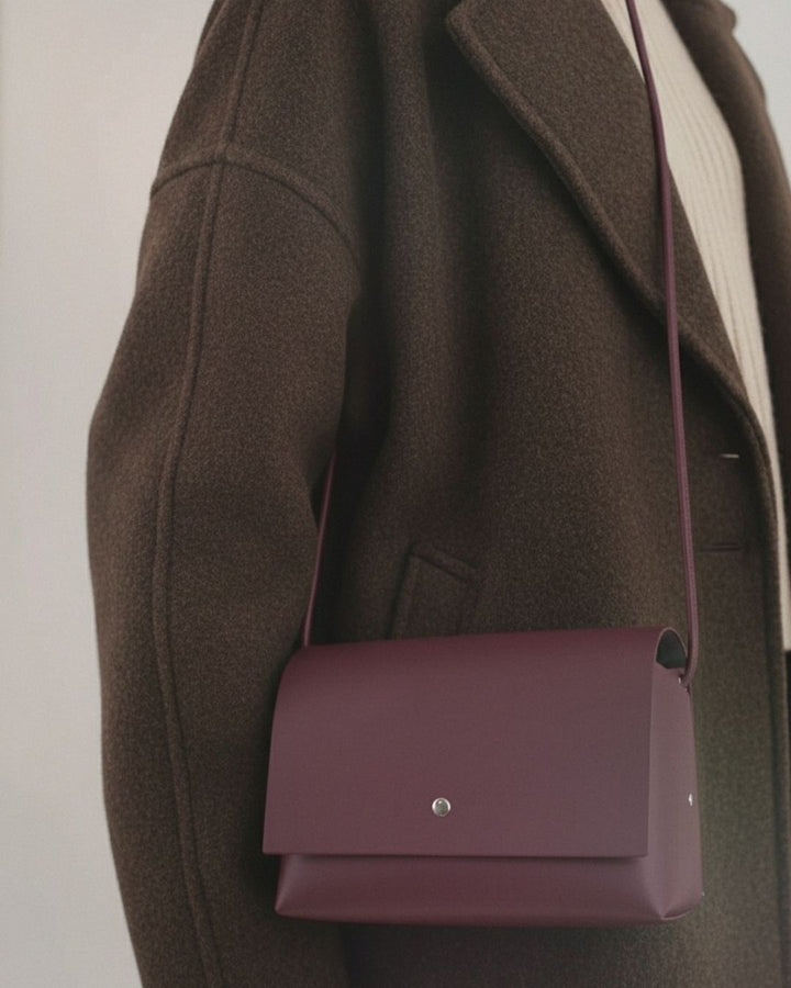 AMPARITO ORIGAMI - Leather Handbag