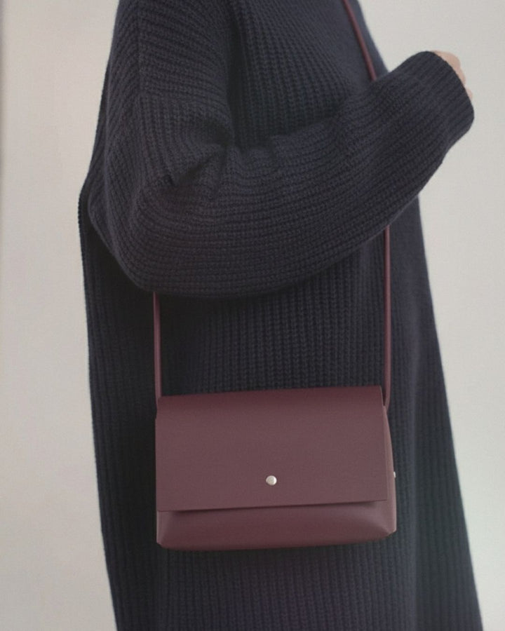 AMPARITO ORIGAMI - Leather Handbag