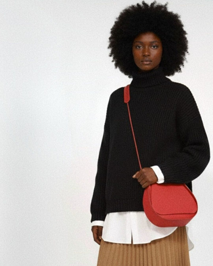 DOÑA RAFAELA - Leather Handbag