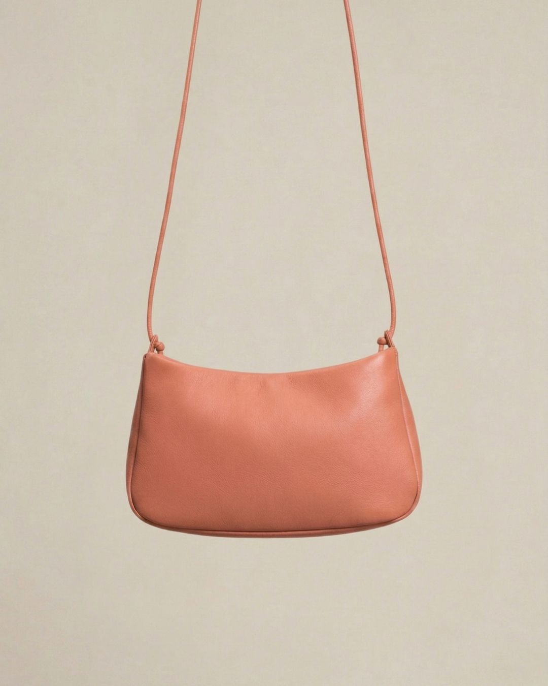 Lolita - Leather bag with strap and multiposition carabiners SS26
