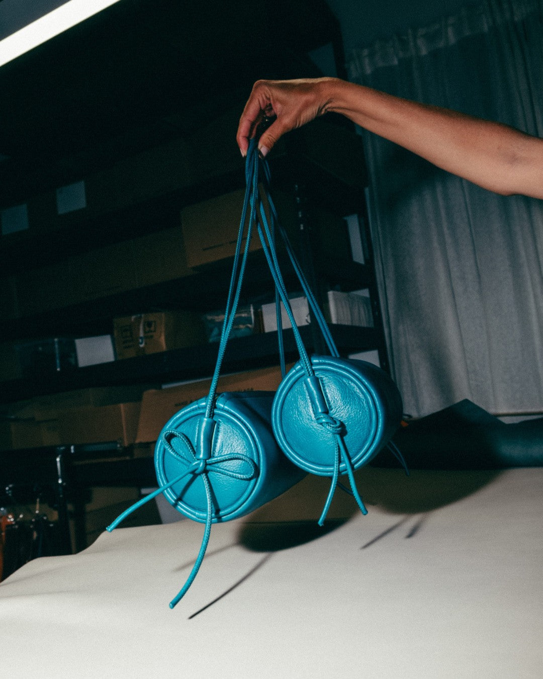ALMA - Leather Tube Bag