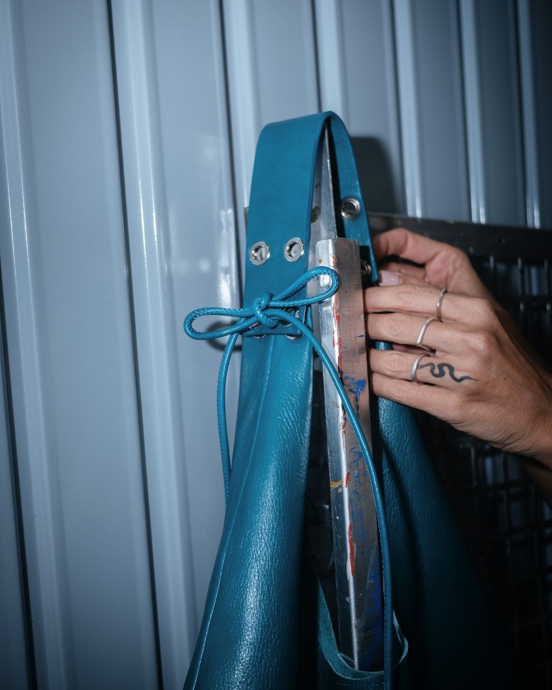 Doña Lola - XL large leather handbag