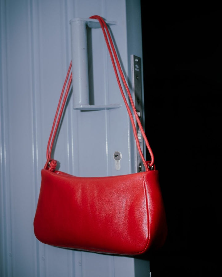 Lolita - Leather drawstring bag