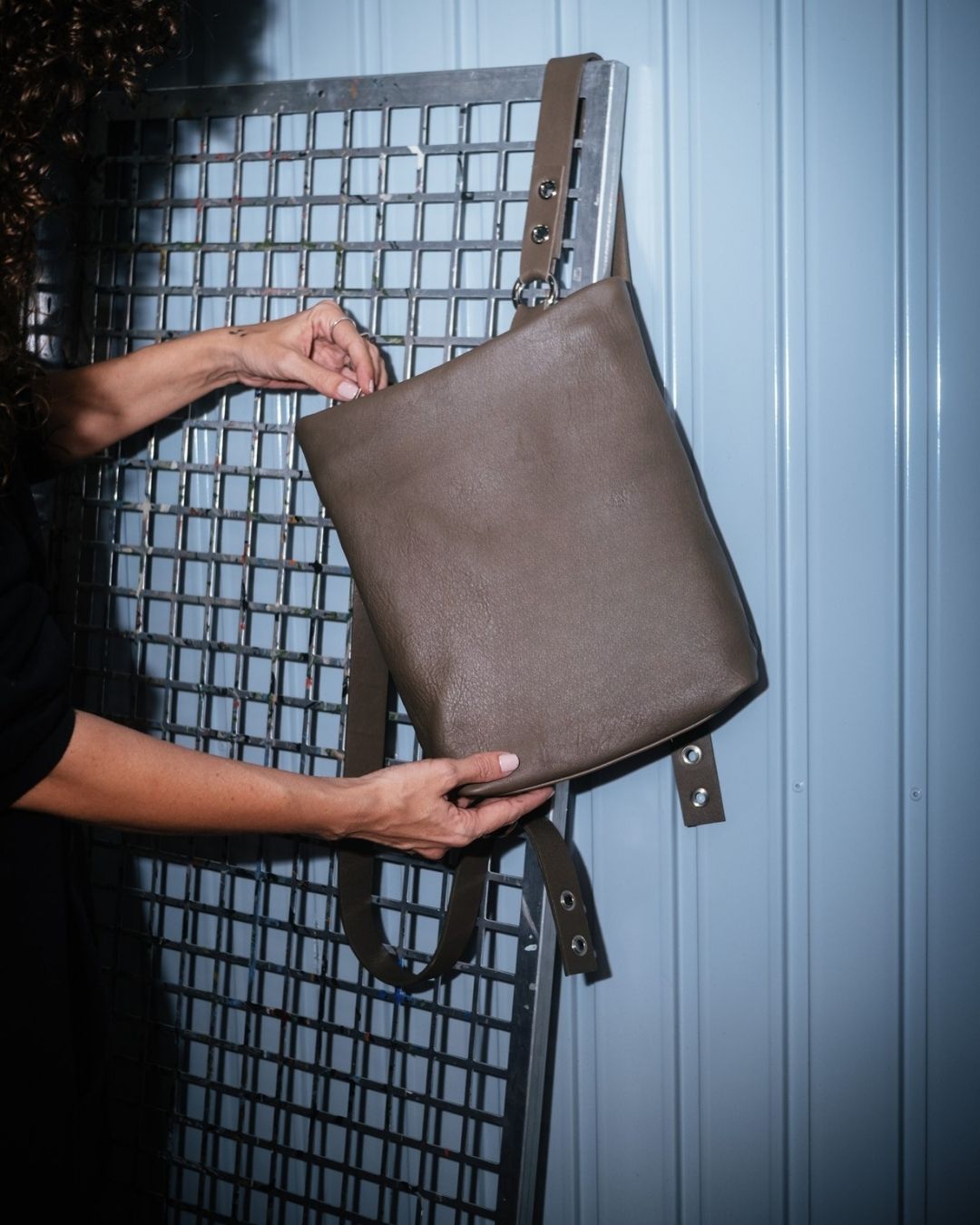 Dolores - Mochila mediana en piel