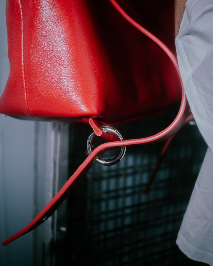 Mª Dolores - Large backpack in leather