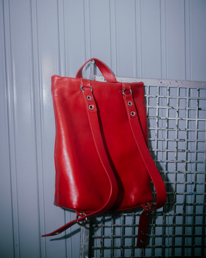 Mª Dolores - Large backpack in leather